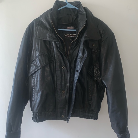 HEAVY| Vintage Wilson Leather Jacket - Picture 1 of 6